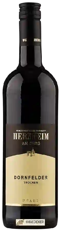 Winery Herxheim am Berg - Dornfelder Trocken Winery Herxheim am Berg - Dornfelder Trocken
