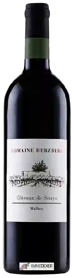 Domaine Herzberg - Côteaux de Sitrya Malbec Domaine Herzberg - Côteaux de Sitrya Malbec