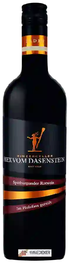 Winery Hex Vom Dasenstein - Im Eichenfass Gereift Spätburgunder Rotwein Winery Hex Vom Dasenstein - Im Eichenfass Gereift Spätburgunder Rotwein