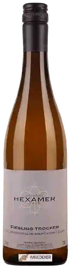 Winery Hexamer - Schlossböckelheimer In den Felsen Riesling Trocken Winery Hexamer - Schlossböckelheimer In den Felsen Riesling Trocken