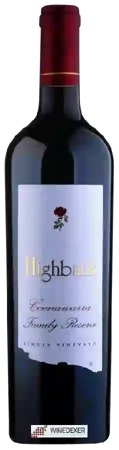 Winery Highbank - Single Vineyard Family Reserve Winery Highbank - Single Vineyard Family Reserve