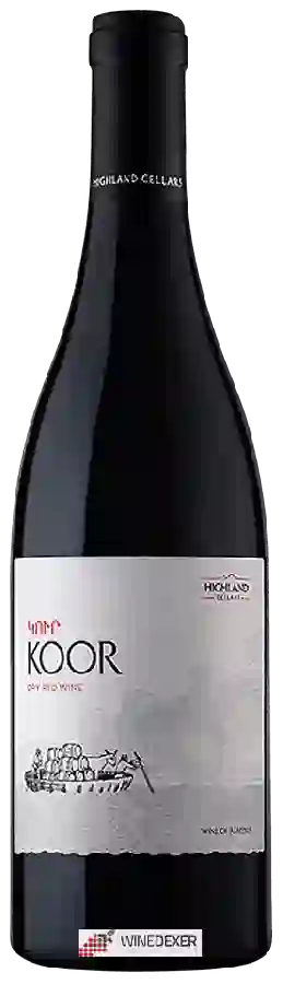 Winery Highland Cellars - Koor Dry Red Winery Highland Cellars - Koor Dry Red
