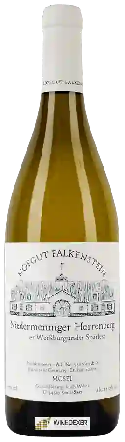 Winery Hofgut Falkenstein - Niedermenniger Herrenberg Weissburgunder Spätlese Winery Hofgut Falkenstein - Niedermenniger Herrenberg Weissburgunder Spätlese