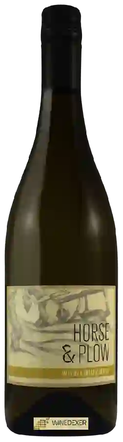 Winery Horse & Plow - Draft Horse White