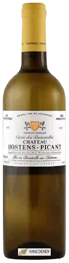 Château Hostens-Picant - Cuvée des Demoiselles Sainte-Foy-Bordeaux Château Hostens-Picant - Cuvée des Demoiselles Sainte-Foy-Bordeaux