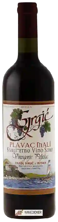 Winery Grgić - Plavac Mali Winery Grgić - Plavac Mali