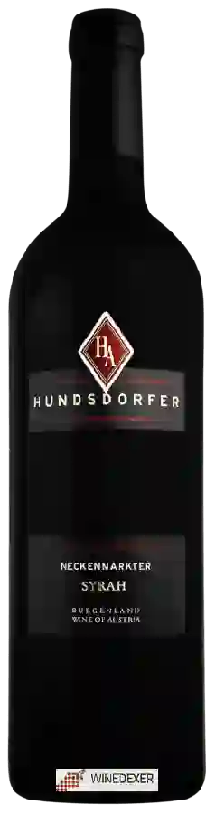 Winery Hundsdorfer - Syrah Reserve