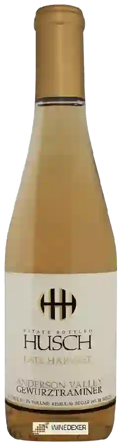 Winery Husch Vineyards - Gewürztraminer Late Harvest Winery Husch Vineyards - Gewürztraminer Late Harvest