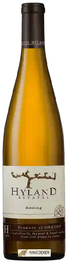 Winery Hyland Estates - Riesling