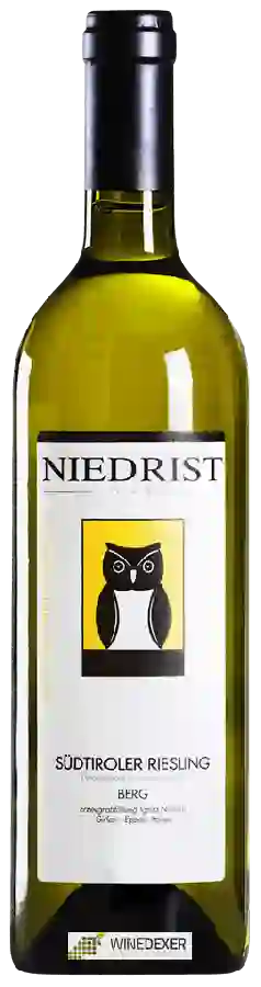 Winery Ignaz Niedrist - Südtiroler Riesling Berg