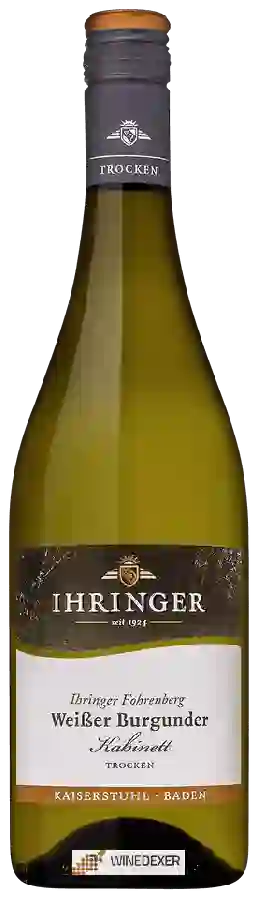 Winery Ihringer - Fohrenberg Weisser Burgunder Kabinett Trocken Winery Ihringer - Fohrenberg Weisser Burgunder Kabinett Trocken