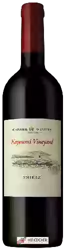 Winery Carmel (יקבי כרמל) - Kayoumi Vineyard Shiraz