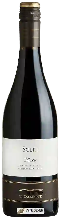 Winery Il Cascinone - Soliti Merlot Rosso Winery Il Cascinone - Soliti Merlot Rosso