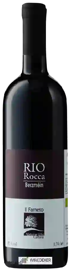 Winery Il Farneto - Rio Rocca Berzmèin Winery Il Farneto - Rio Rocca Berzmèin