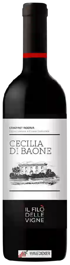 Winery Il Filò Delle Vigne - Cecilia di Baone Cabernet Riserva Winery Il Filò Delle Vigne - Cecilia di Baone Cabernet Riserva