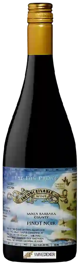 Winery Inconceivable Wine - The Fog Prince Pinot Noir Winery Inconceivable Wine - The Fog Prince Pinot Noir