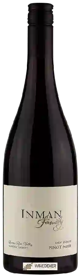 Winery Inman Family - OGV Estate Pinot Noir Winery Inman Family - OGV Estate Pinot Noir