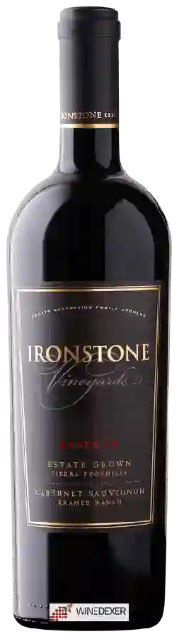 Winery Ironstone - Kramer Ranch Reserve Cabernet Sauvignon Winery Ironstone - Kramer Ranch Reserve Cabernet Sauvignon