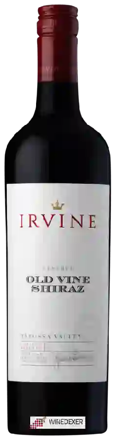 Winery Irvine - Reserve Old Vine Shiraz Winery Irvine - Reserve Old Vine Shiraz