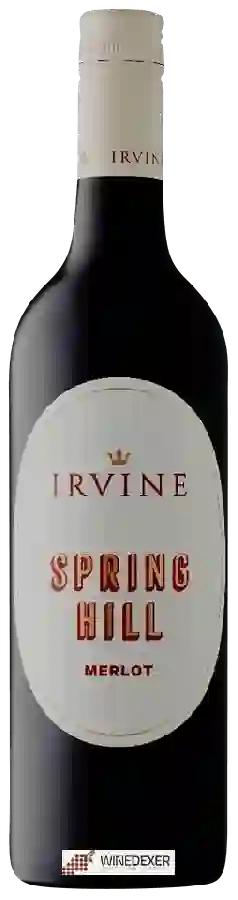 Winery Irvine - Spring Hill Merlot