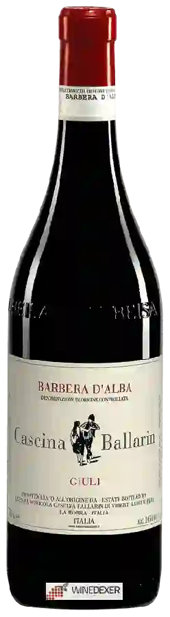 Winery Cascina Ballarin - Barbera d’Alba Giuli Winery Cascina Ballarin - Barbera d’Alba Giuli