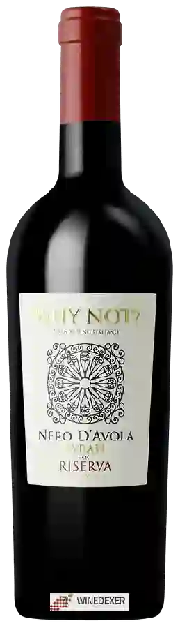 Winery Contri - Why Not? Nero d'Avola - Syrah Riserva