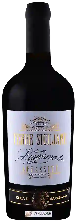 Winery Duca di Saragnano - Terre Siciliane Leggermente Appassite Winery Duca di Saragnano - Terre Siciliane Leggermente Appassite