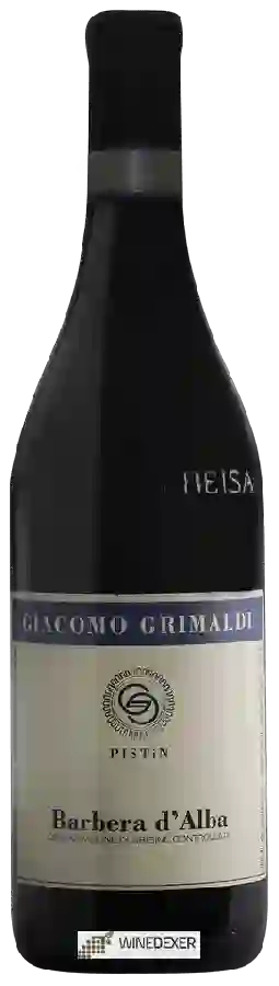 Winery Giacomo Grimaldi - Pistin Barbera d'Alba Winery Giacomo Grimaldi - Pistin Barbera d'Alba