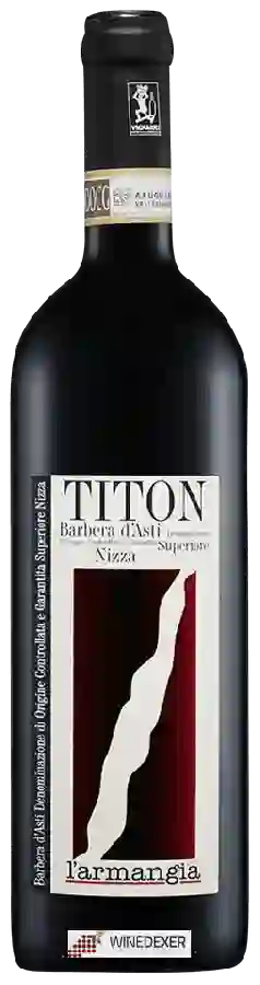 Winery l'Armangia - Titon Barbera d'Asti Superiore Nizza Winery l'Armangia - Titon Barbera d'Asti Superiore Nizza