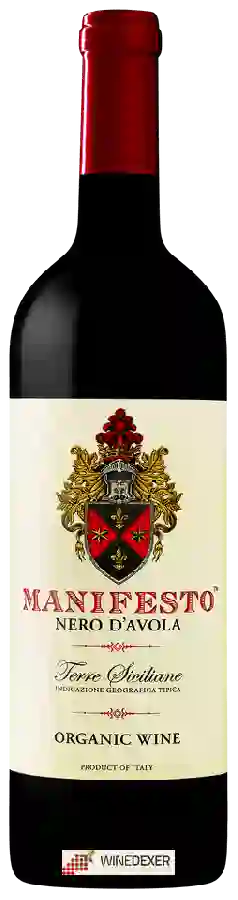 Winery Manifesto - Nero d'Avola Organic Winery Manifesto - Nero d'Avola Organic