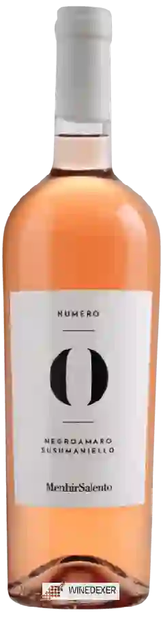 Winery Menhir - Numero 0 Negroamaro - Susumaniello Winery Menhir - Numero 0 Negroamaro - Susumaniello