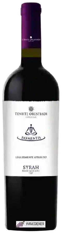 Winery Tenute Orestiadi - Paxmentis Leggermente Appassito Syrah