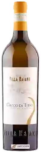 Winery Villa Raiano - Greco di Tufo