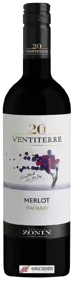 Winery Zonin - 20 Ventiterre Merlot