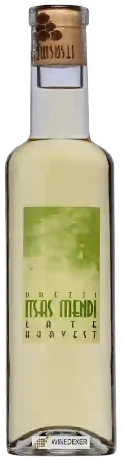 Winery Itsasmendi - Urezti Late Harvest Winery Itsasmendi - Urezti Late Harvest