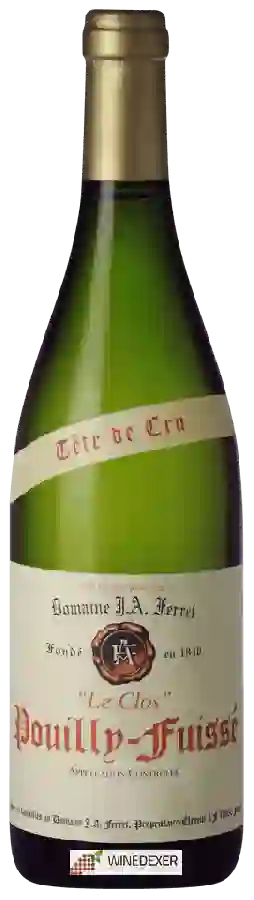 Winery J.A. Ferret - Le Clos Pouilly-Fuissé Winery J.A. Ferret - Le Clos Pouilly-Fuissé