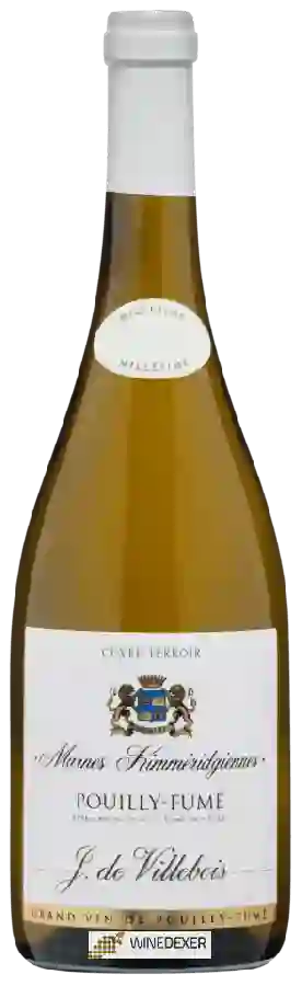 Winery J. de Villebois - Cuvée Terroir Marnes Kimméridgiennes Pouilly-Fumé Winery J. de Villebois - Cuvée Terroir Marnes Kimméridgiennes Pouilly-Fumé
