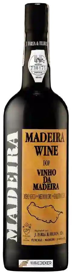 Winery J Faria & Filhos - Madeira Medium Dry Winery J Faria & Filhos - Madeira Medium Dry