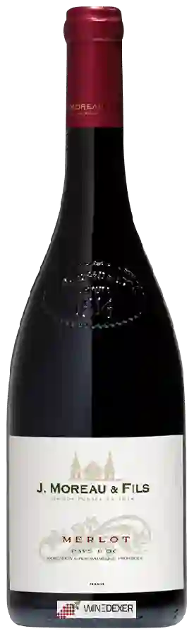 Winery J. Moreau & Fils - Merlot Pays D'Oc Winery J. Moreau & Fils - Merlot Pays D'Oc