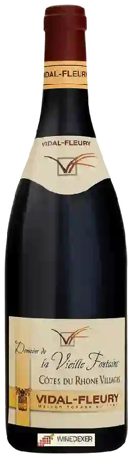 Winery Vidal Fleury - Côtes du Rhône Villages Domaine de la Vieille Fontaine Winery Vidal Fleury - Côtes du Rhône Villages Domaine de la Vieille Fontaine
