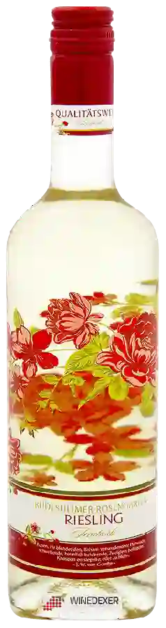 Winery J.W.V. Goethe - Rüdesheimer Rosengarten Riesling Feinherb Winery J.W.V. Goethe - Rüdesheimer Rosengarten Riesling Feinherb