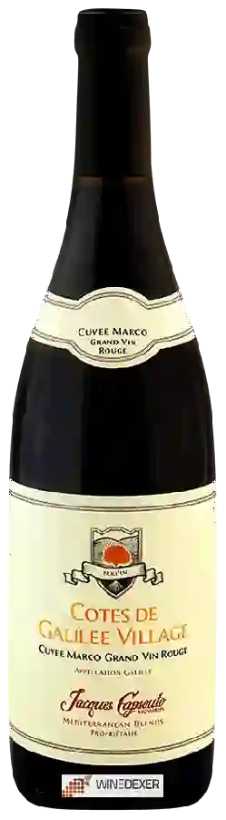 Winery Jacques Capsouto - Cuvée Marco Cotes de Galilee Village Rouge Winery Jacques Capsouto - Cuvée Marco Cotes de Galilee Village Rouge