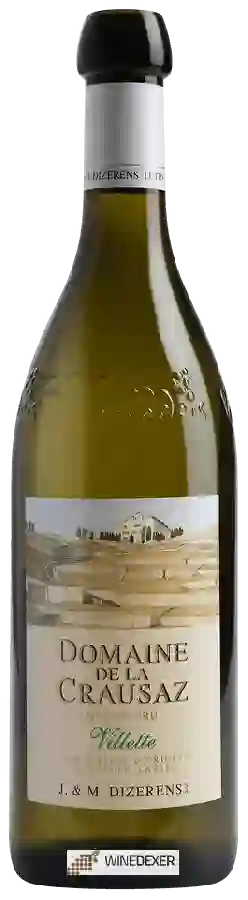 Winery J&M Dizerens - Domaine de la Crausaz Villette