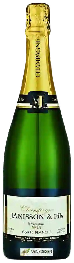 Winery Janisson & Fils - Carte Blanche Brut Champagne Grand Cru 'Verzenay'