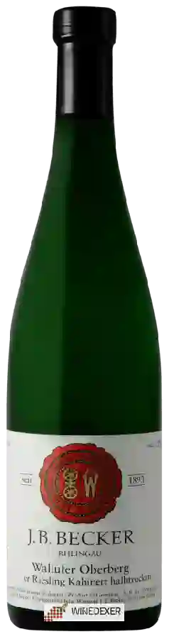 Winery J.B. Becker - Wallufer Oberberg Riesling Kabinett Halbtrocken Winery J.B. Becker - Wallufer Oberberg Riesling Kabinett Halbtrocken