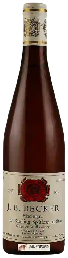 Winery J.B. Becker - Wallufer Walkenberg Riesling Spätlese Trocken