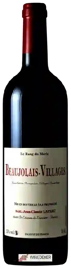 Winery Jean-Claude Lapalu - Le Rang du Merle Beaujolais-Villages