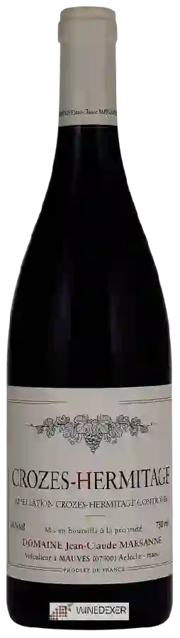 Domaine Jean-Claude Marsanne - Crozes-Hermitage Domaine Jean-Claude Marsanne - Crozes-Hermitage