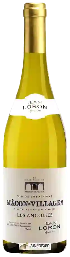 Winery Jean Loron - Les Ancolies Mâcon-Villages Winery Jean Loron - Les Ancolies Mâcon-Villages