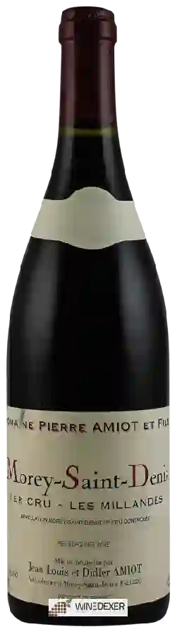 Domaine Pierre Amiot et Fils - Morey-Saint-Denis 1er Cru 'Les Millandes' Domaine Pierre Amiot et Fils - Morey-Saint-Denis 1er Cru 'Les Millandes'